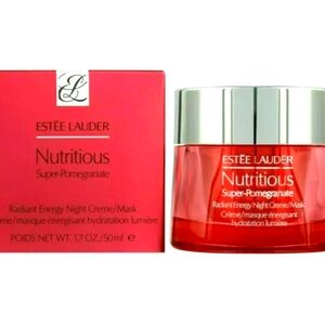 Estee Lauder Nutritious Super-Pomegranate Radiant Night Cream Mask 1.7 OZ